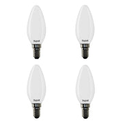 Beghelli QUADRIPACK LAMPADA LED OLIVA E14 5W 3000K TUTTOVET