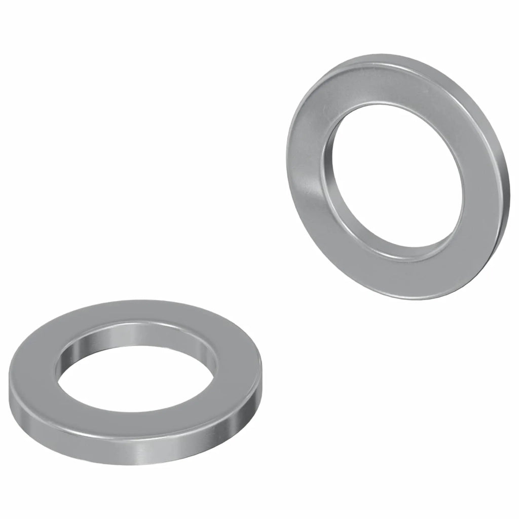 Rondelle 2 pcs Argento 10 x 10 x 1,2 mm Acciaio 864451