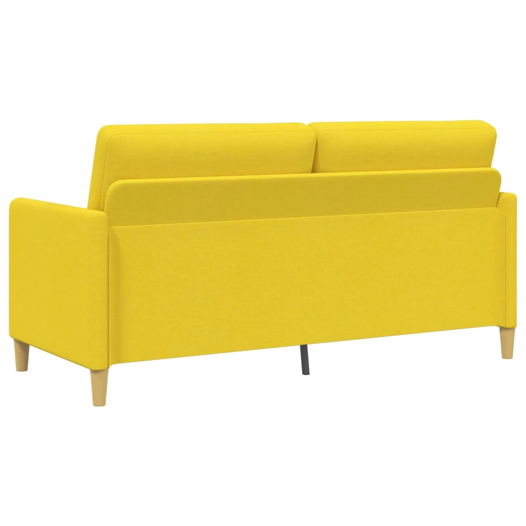 Set di Divani con Storage 2 pz Giallo Chiaro Poliestere 3429242