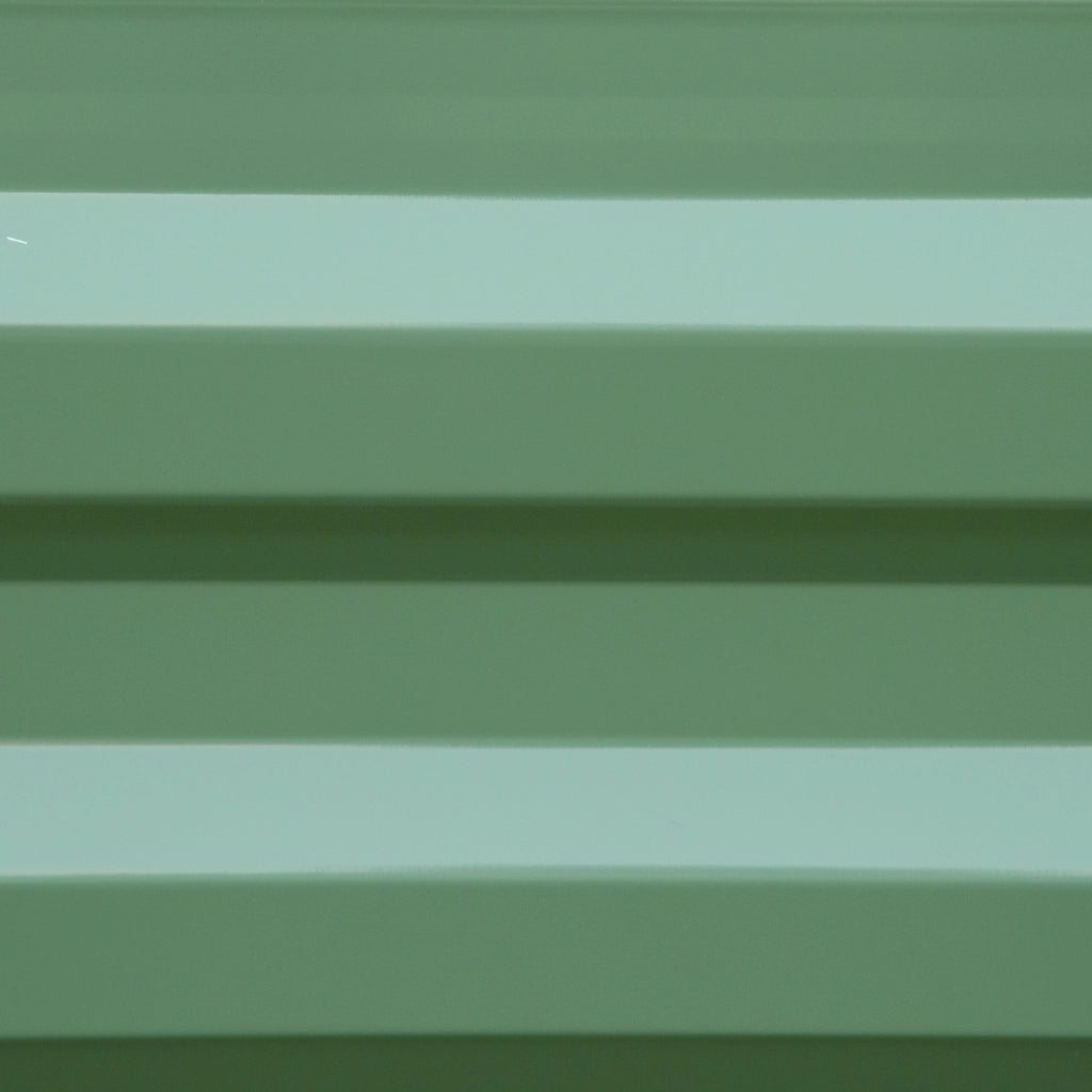 Vasche per piante 100x100x30 ¨C zephmum ¨C verde, 2 pezzi, set