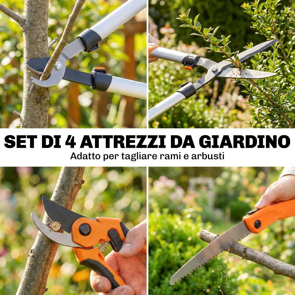Set da Giardinaggio ¨C Minimal ¨C 4 Pezzi