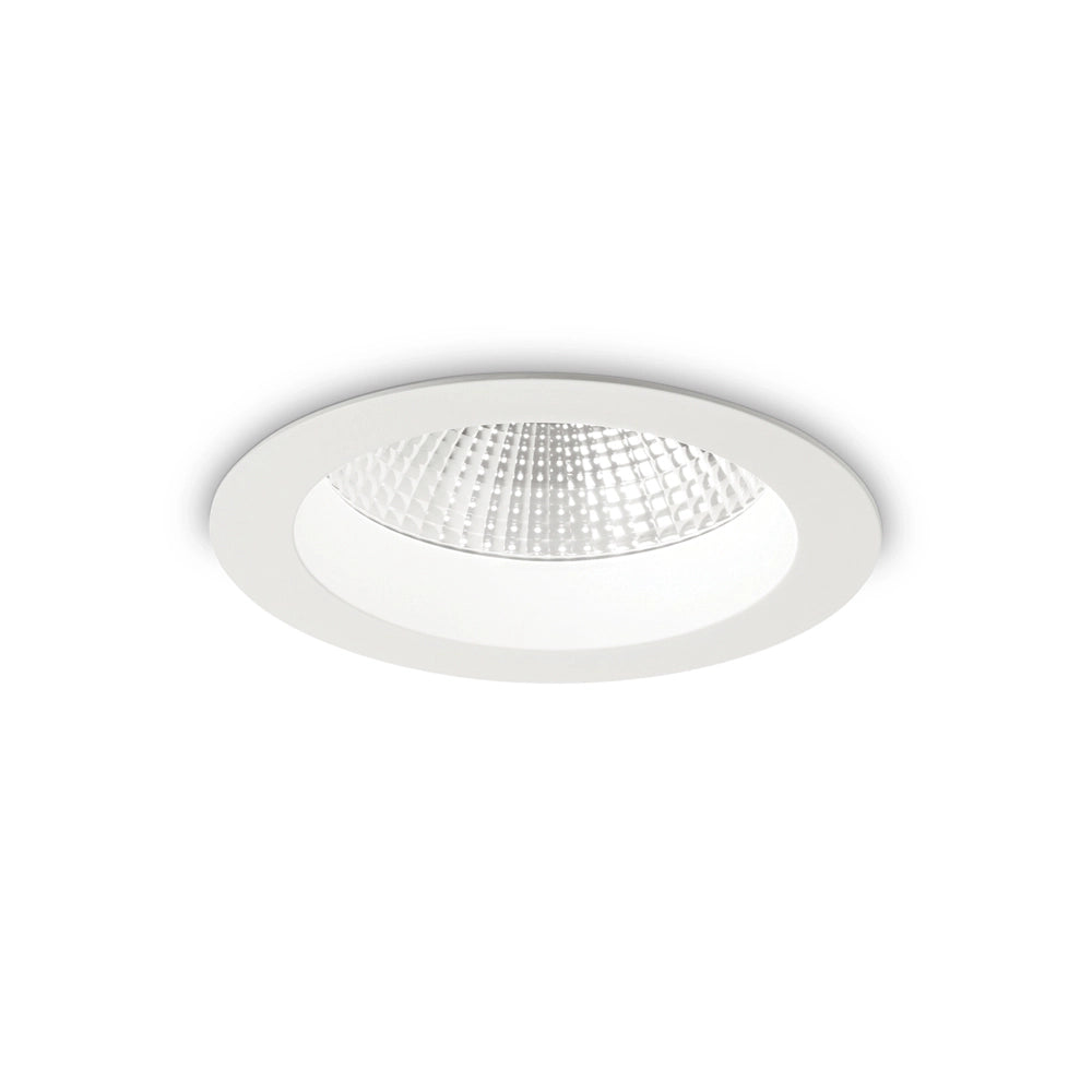 Faretto A Incasso Basic Fi Alluminio Bianco Led 20W 3000K Luce Calda