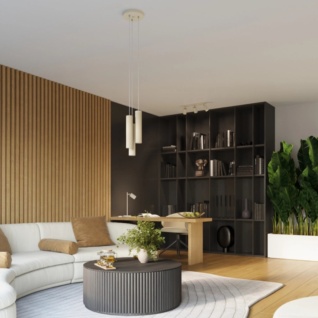 Lampada da parete KARBON 30 beige