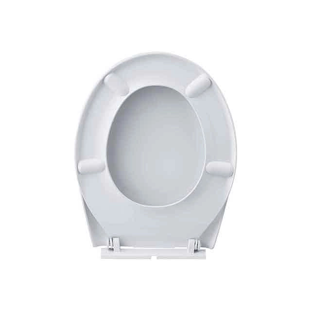 Sedile WC universale per vaso INFANZIA bianco con cerniere in PP - mod. BABY