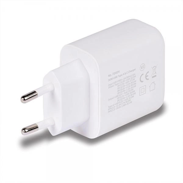 LINDY Alimentatore USB Tipo A  C, 30W