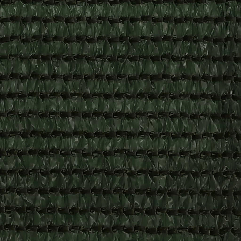 Schermo per balcone 75 x 500 cm HDPE verde scuro 02_0010441