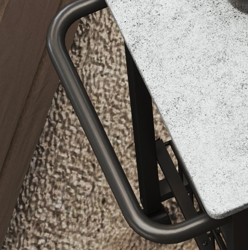 Carrello da cucina a 4 livelli 49,5 x 31 x 91 cm grigio chiaro in metallo con ruote
