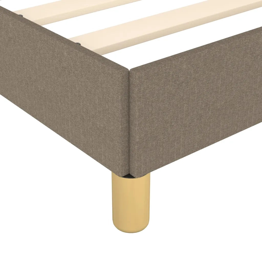 Giroletto senza Materasso Tortora 120x200 cm Tessuto 3125288