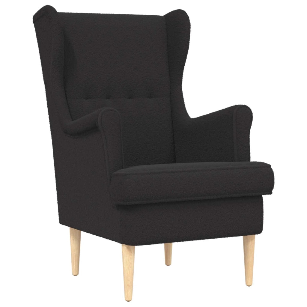 Poltrona | Sedia Relax Nero Boucl¨¦