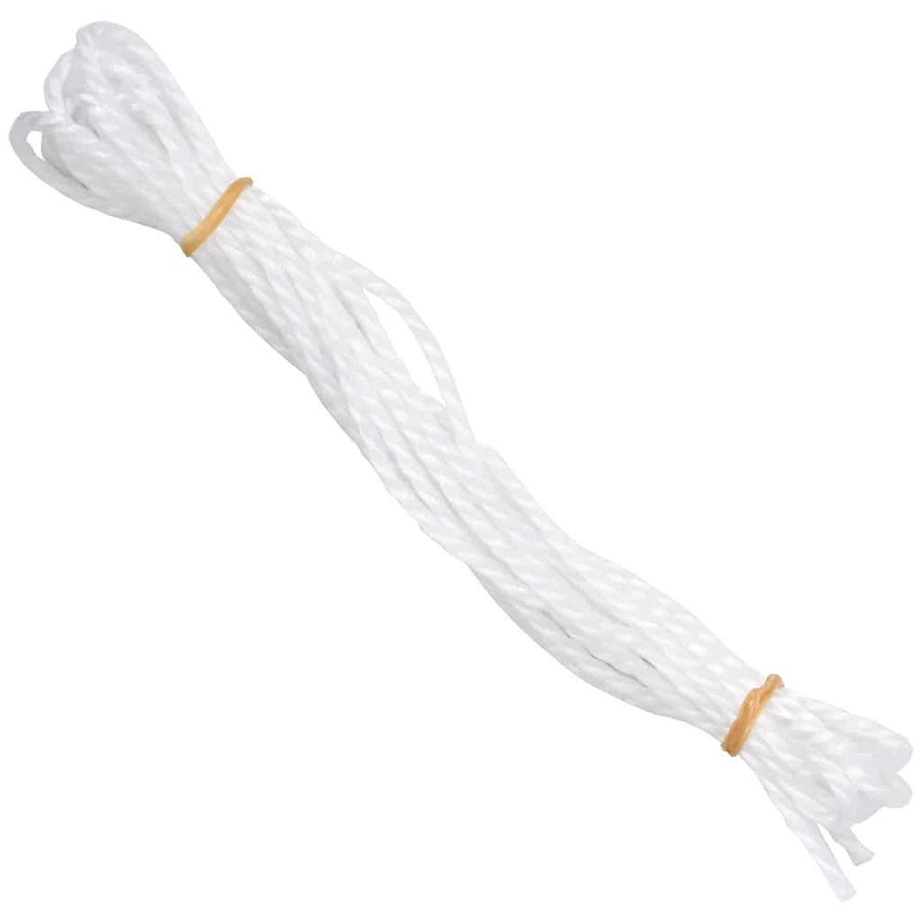 Vela ombreggiante/ombrellone 160 g/m² 2 x 3 m HDPE bianco 02_0009005