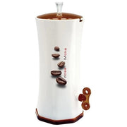 Snips 020540 Dosamoka Dosatore Caffe' per Moka 250 g dosaggio regolabile chiusura ermetica colore Marrone Bianco