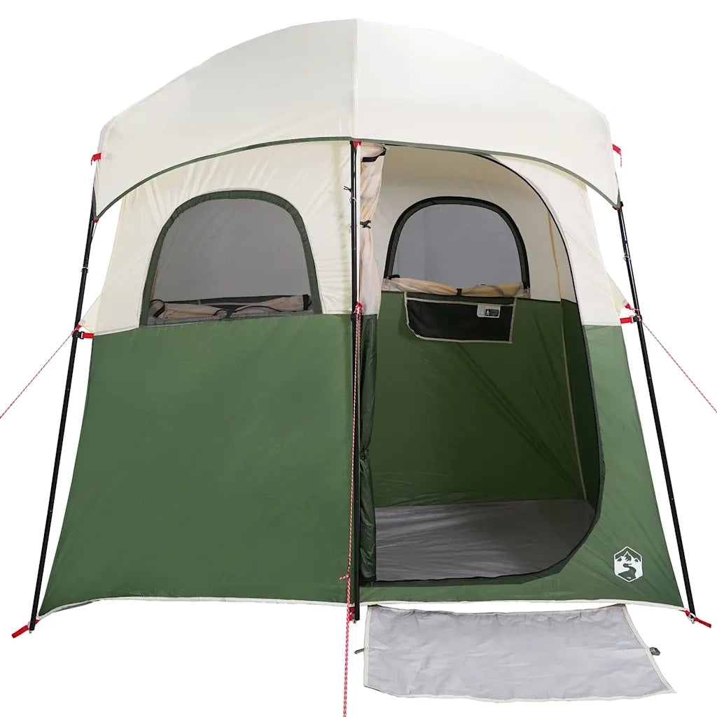 Tenda da Doccia per 2 Persone Verde Impermeabile