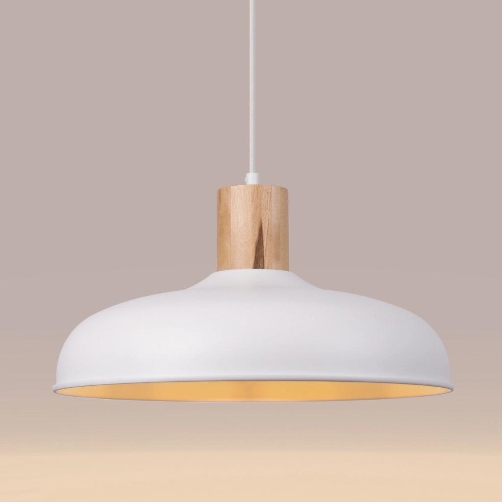 Lampada a sospensione INDY bianco