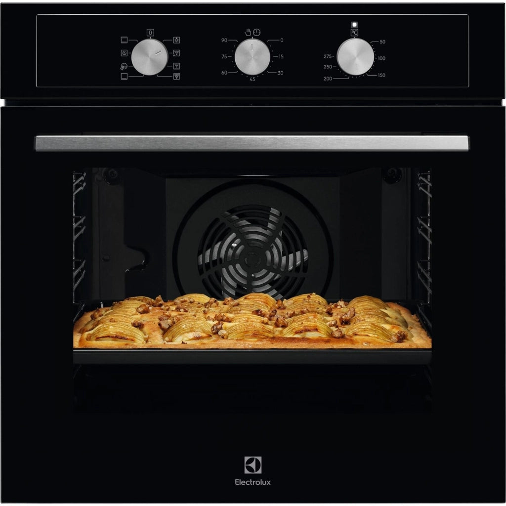 Electrolux EOH2H04K Serie 300 Forno da incasso Elettrico Ventilato 72 L Classe A+ Funzione Pizza Grill AquaClean (59x60x57 cm) colore Nero