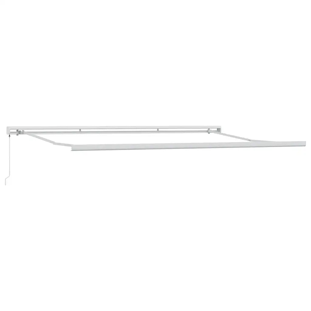 Tenda da Sole Retrattile Manuale Bordò 500x300 cm 3215317