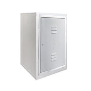 CASSETTA PER PROTEZIONE CONTATORE GAS ZINCATA- cm 50x40x30 (HxLxP) Smontata- FERRA- pezzi 1
