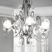 Lampadario Katia argento