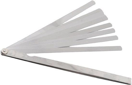 Strumento di Misurazione Professionale - 17 Parti - Diametro 0,02-1 mm - Acciaio Inossidabile - Apparecchiatura di Misura Precisa - Fissaggio a Viti Metalliche - Strumento di Misura della Diametro