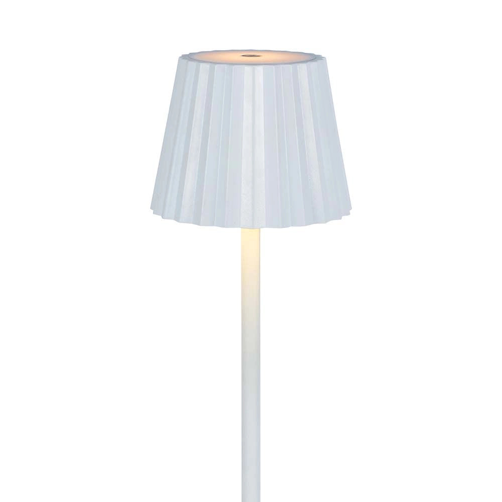 Lampada LED da Tavolo 1.5W 115x370mm Ricaricabile USB Touch CCT Colore Variabile Bianca – V-TAC – VT-1028-W