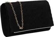 Borsa da sera per donne, nera