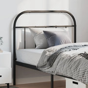 Testiera di Ricambio in Metallo Nero 100 cm 353664
