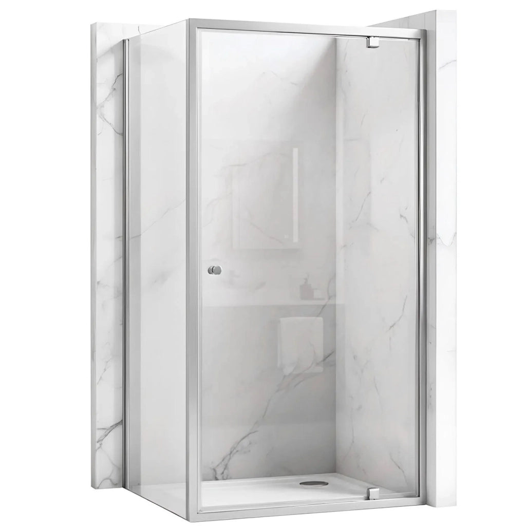 Cabina Doccia Rea Primo Swing 90x80 Chrome