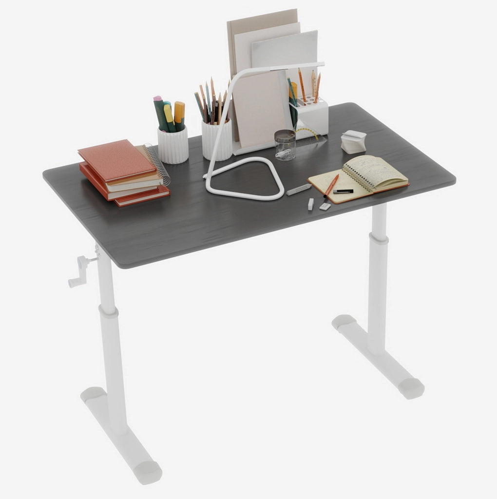 Scrivania Regolabile in Altezza per Studio e Ufficio – Design Compatto e Funzionale