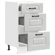 Pensile da cucina | Base da Cucina Kalmar Grigio Cemento in Legno Multistrato