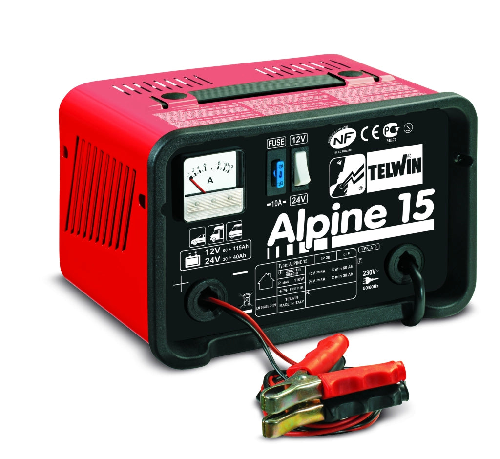 Telwin CARICABATTERIE ALPINE 15  110 W