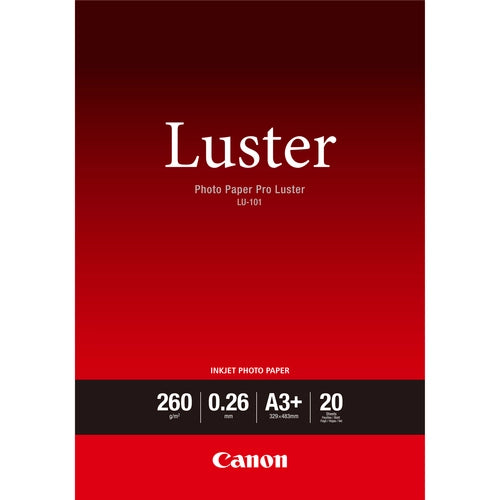 Canon Carta fotografica Luster PRO LU-101 A3 Plus - 20 fogli
