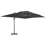 Parasole da Giardino con Base Portatile Antracite 276347