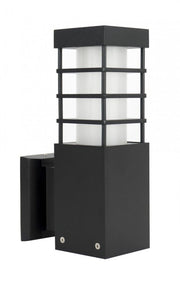 Applique esterno alluminio E27 nero IP54 SU-MA RADO