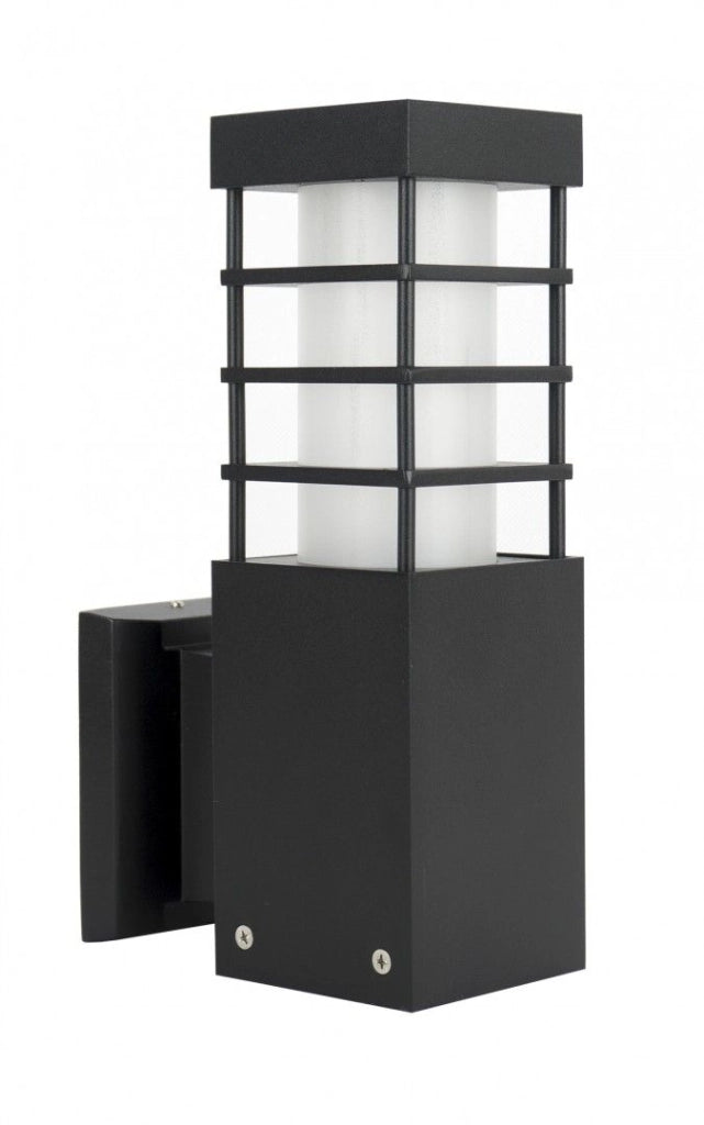 Applique esterno alluminio E27 nero IP54 SU-MA RADO