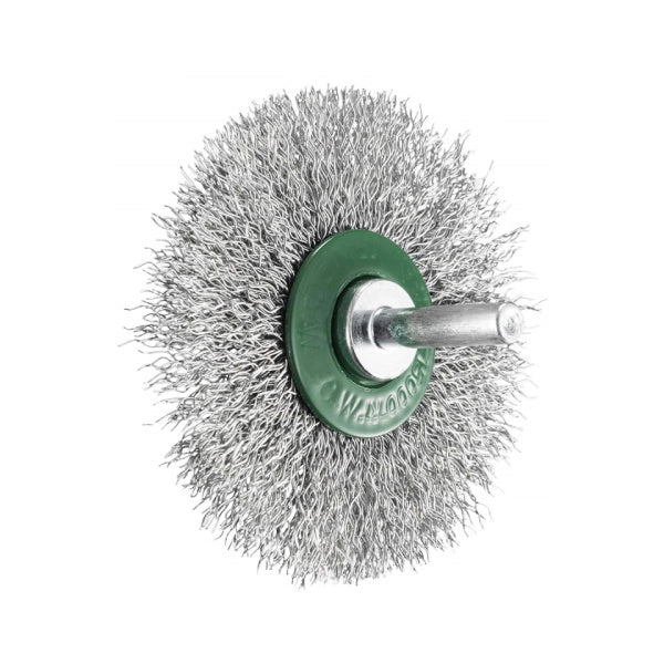 SPAZZOLA CIRCOLARE INOX CON GAMBO 'SIT' Ø mm 80