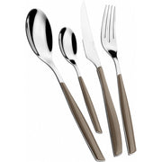 GLAMOUR, Posate Set 24 Pz, Scatola Window, Casa Bugatti Colore: Tabacco