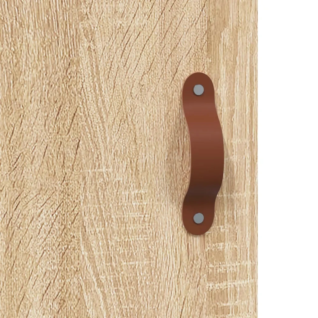 Credenza Rovere Sonoma 69,5x34x180 cm in Legno Multistrato 3199724