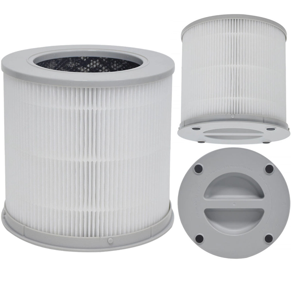 Filtro HEPA H13 con Carbone Attivo – Compatibile con Xiaomi Smart Air Purifier 4 Compact | 180x180x170 mm | Bianco