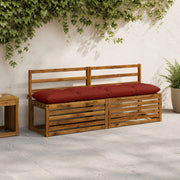 Cuscino per panchina VIANEN 100% Poliestere Rosso 952886