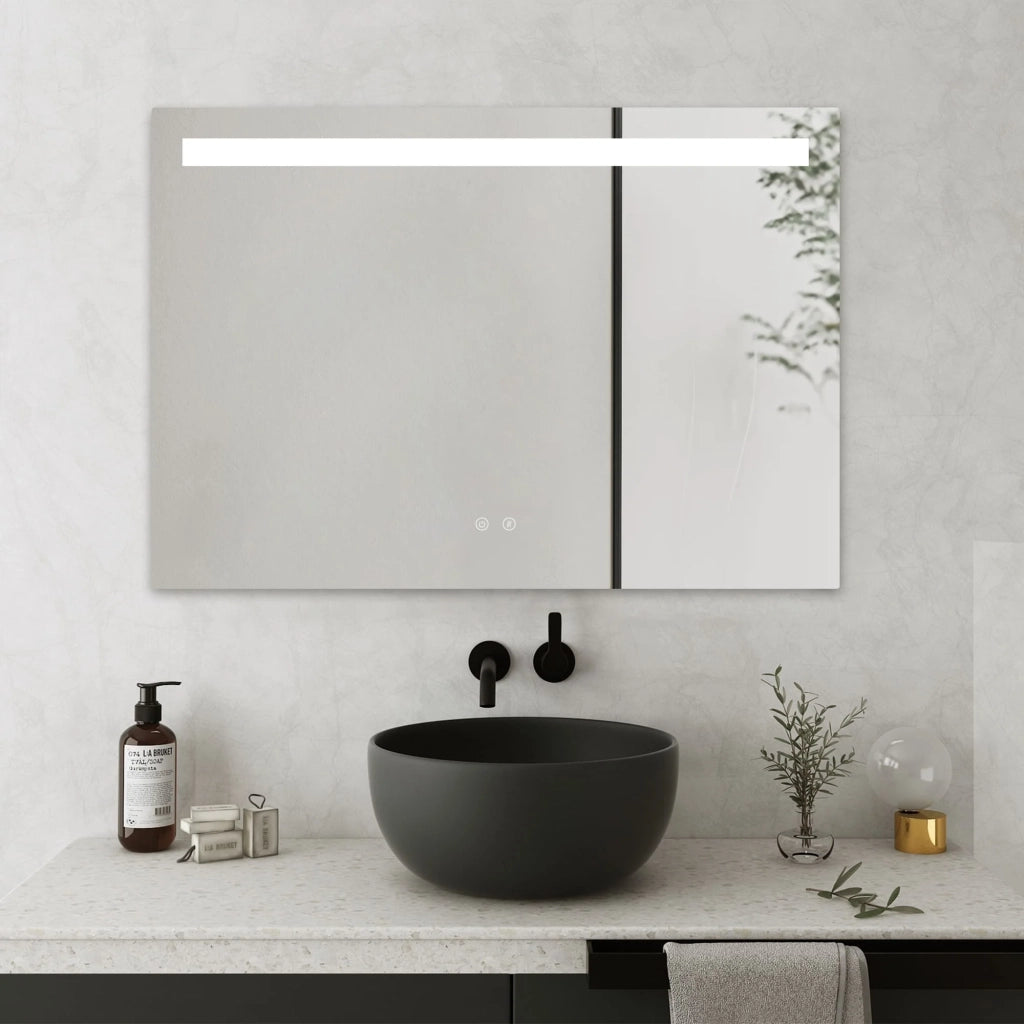 Specchio LED Line 60x70 cm vetro