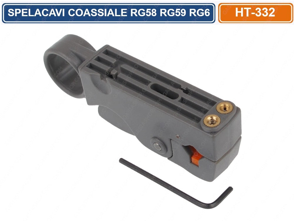 SPELACAVI PER COASSIALE RG58 RG59 RG6