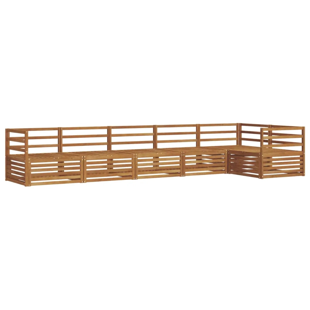 Set di divani da esterno 6 pcs Naturale 3373519