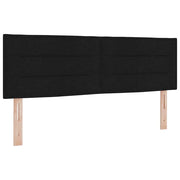Testiera | Testata Nero 144 cm Tessuto