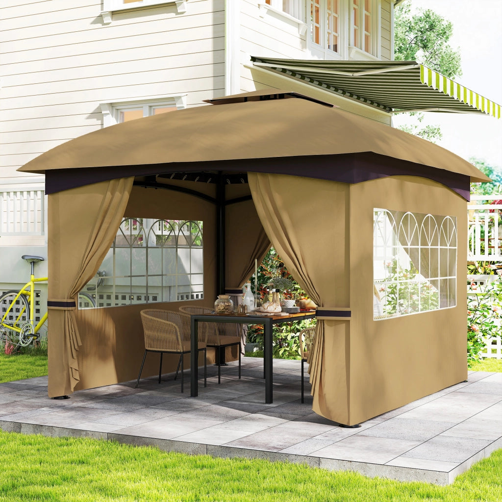 Gazebo ¨C Minimal ¨C beige 340x340 cm