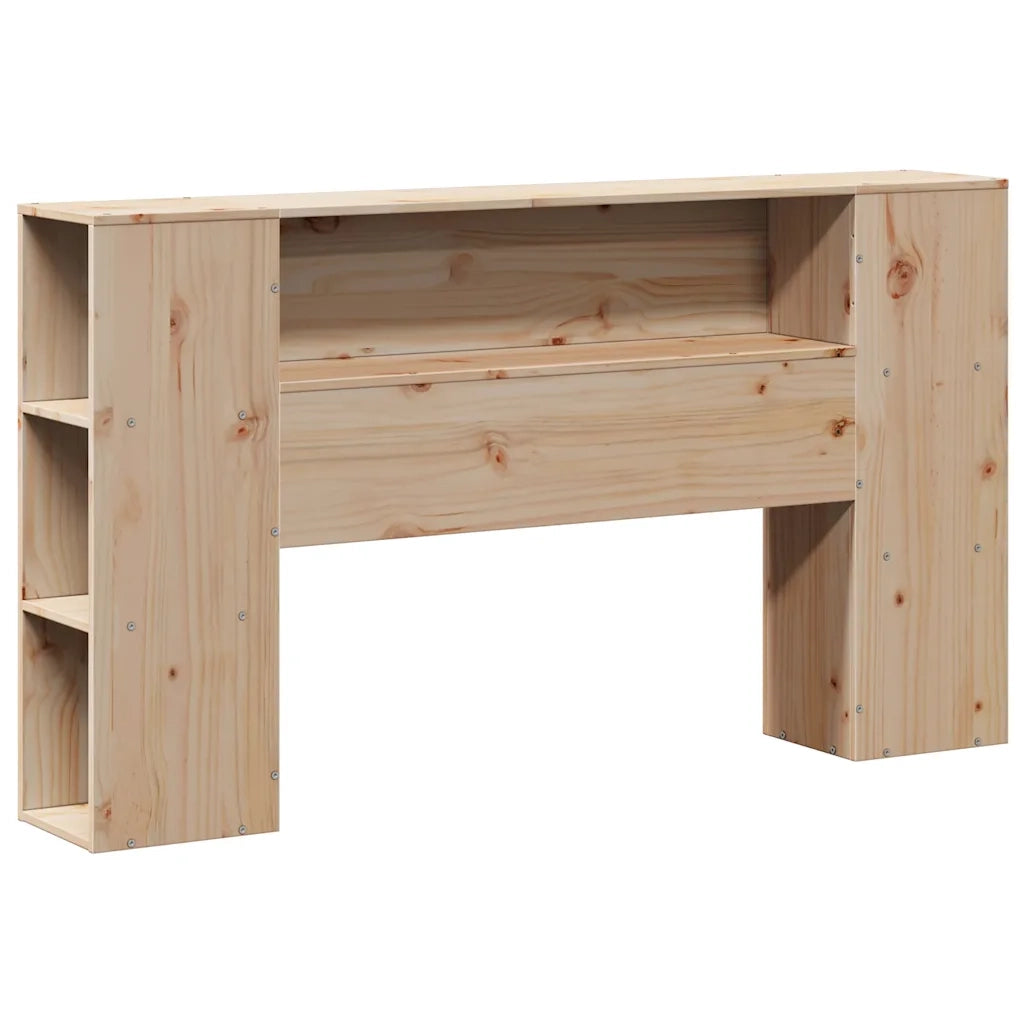 Letto Libreria senza Materasso 135x190 cm in Legno di Pino 3323074