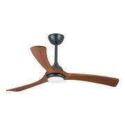 LÚZETE - VENTILATORE DA SOFFITTO LED 18W REGOLABILE 3 PALE MOTORE DC ASIER