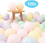 Balloni pastello - 100 pezzi - Mix di colori