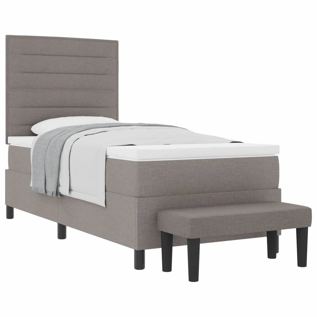 Letto a molle con materasso Talpa 90 x 200 cm Tessuto