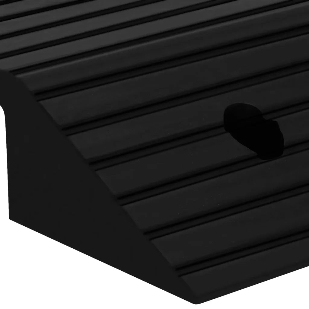 Rampa per Soglia a Ponte 80x40x8 cm Gomma CFW9866476