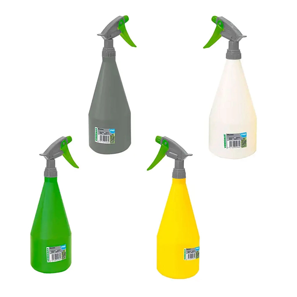 Spruzzatore 1 Litro per Piante e Fiori Verdemax in Polipropilene Colori Casuali