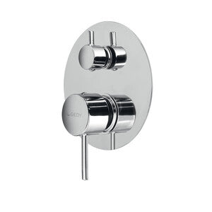 GEDY SERIE GARDA INCASSO DOCCIA C/ DEVIAT CROMO- GEDY- 1,0 pz